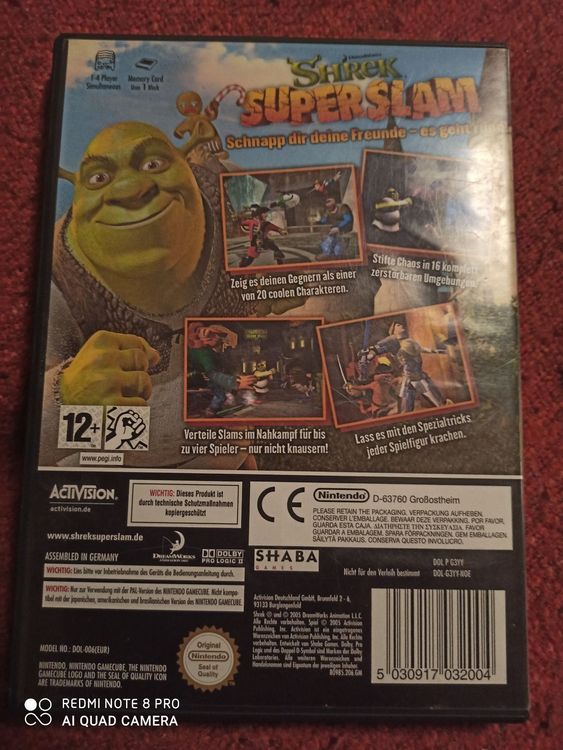 Shrek superslam für gamecube Kaufen auf Ricardo