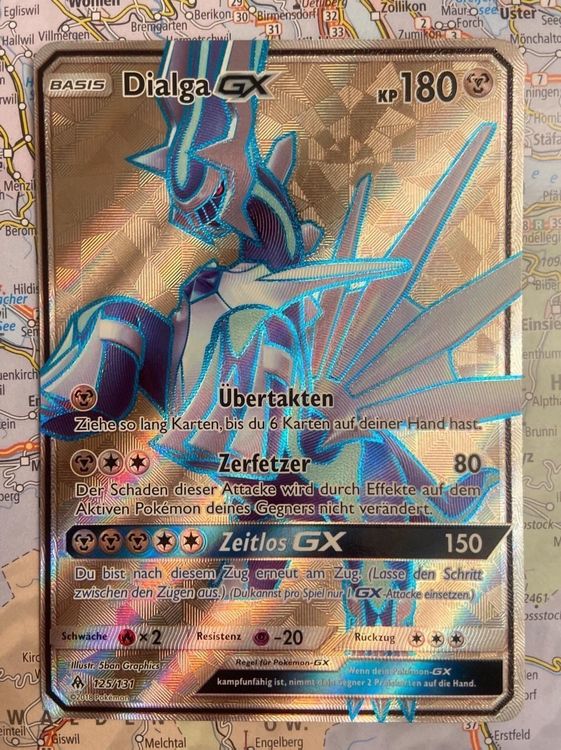 Dialga GX Full Art Holo Rare Deutsch Kaufen Auf Ricardo