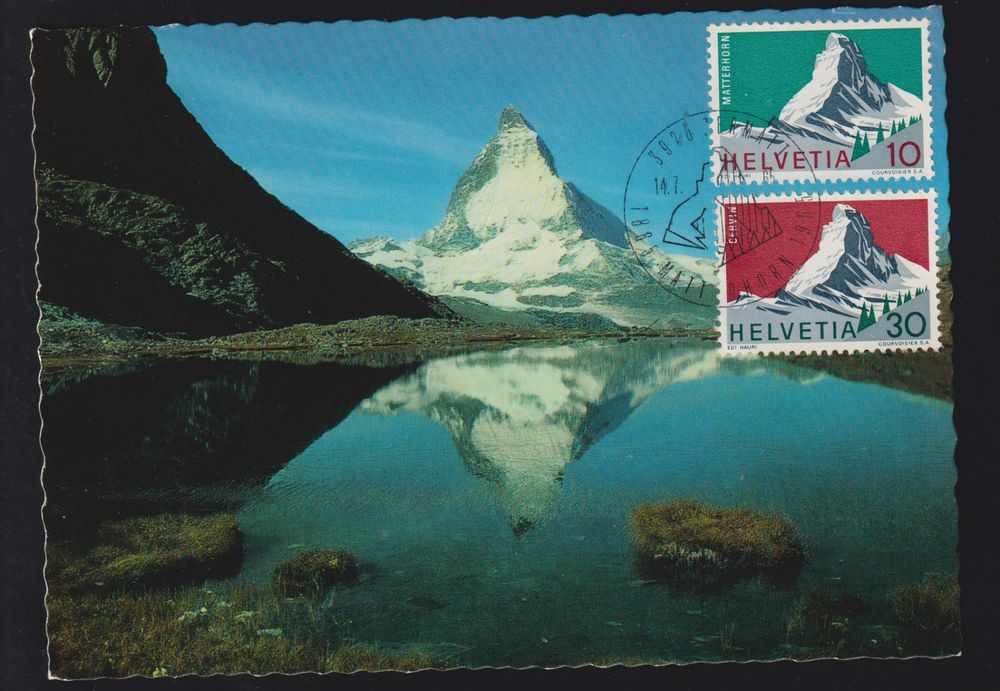 Maximumkarte 100 Jahre Matterhorn 1965 Kaufen Auf Ricardo