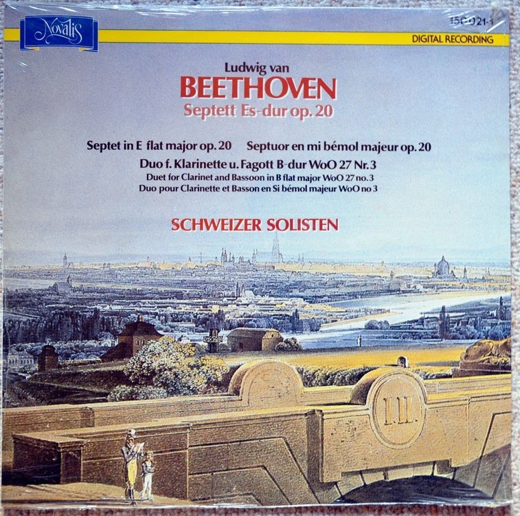 Beethoven Septett Es Dur Op Schweizer Solisten Lp Sealed Kaufen