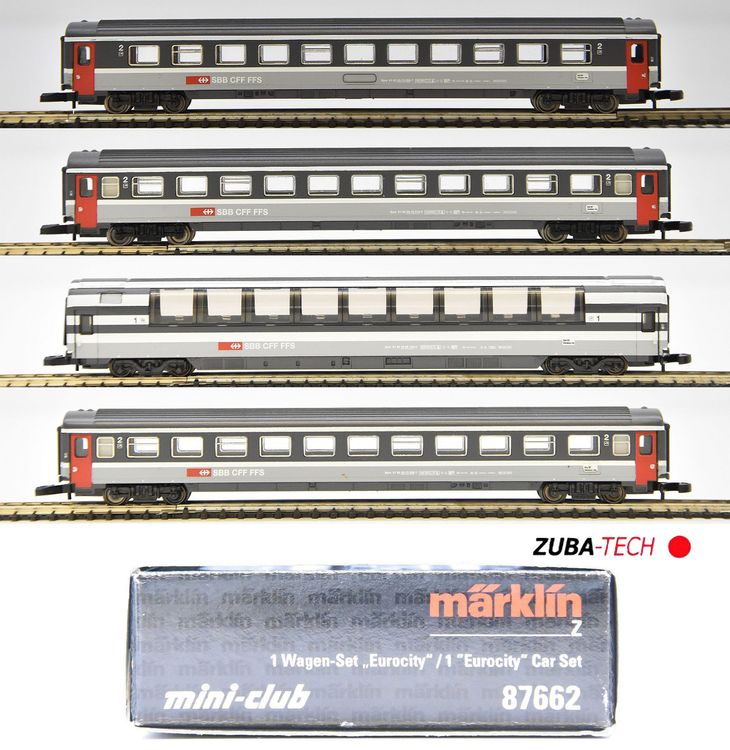 M Rklin Eurocity Personenwagen Set Tlg Sbb Spur Z Kaufen Auf