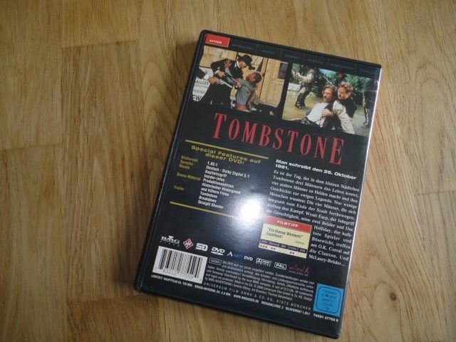 Dvd Tombstone Kurt Russel Val Kilmer Kaufen Auf Ricardo