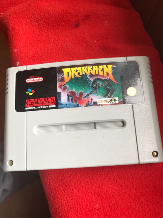 Snes Spiel Drakkhen Kaufen Auf Ricardo