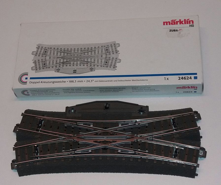 Märklin C 24624 Doppel Kreuzungsweiche AC Kaufen auf Ricardo