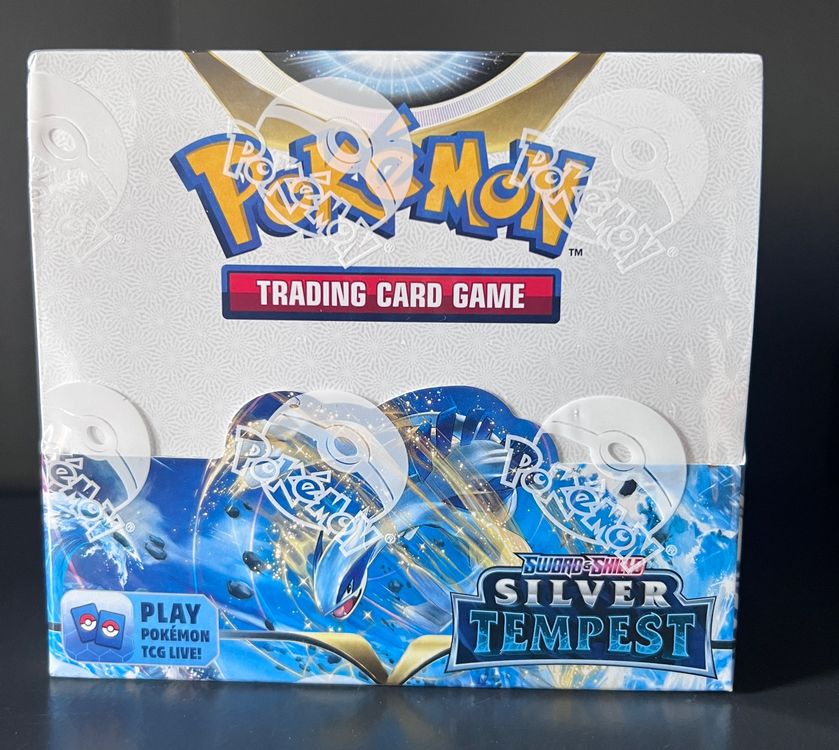 Pokémon TCG SILVER TEMPEST Booster Display 36 Englisch Kaufen auf