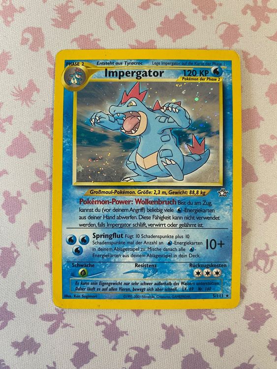 Pokemon Impergator Neo Genesis Kaufen Auf Ricardo