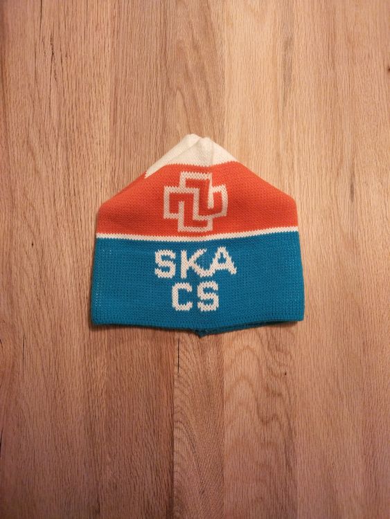 Vintage Bonnet credit Suisse SKA CS Ski Mütze Kaufen auf Ricardo