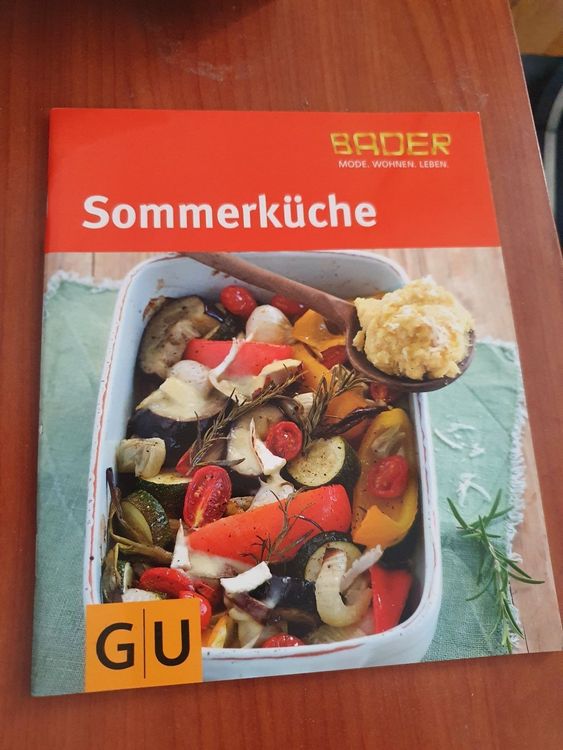 Gu Sommerk Che Rezepte Buch Bader Kaufen Auf Ricardo