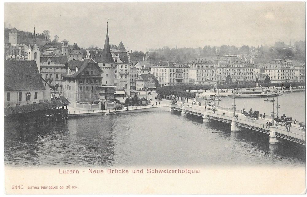 Luzern Schweizerhofquai Mit Dampfschiff Kaufen Auf Ricardo