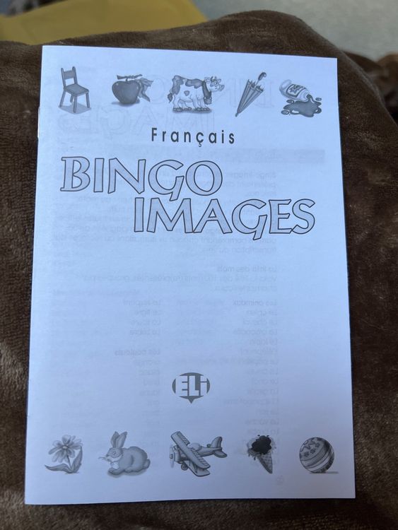 Bingo Images Jeu Pour Apprendre Le Fran Ais Kaufen Auf Ricardo