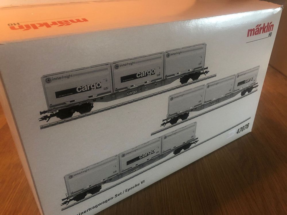 Märklin 47078 Containerwagen Set H0 Kaufen auf Ricardo