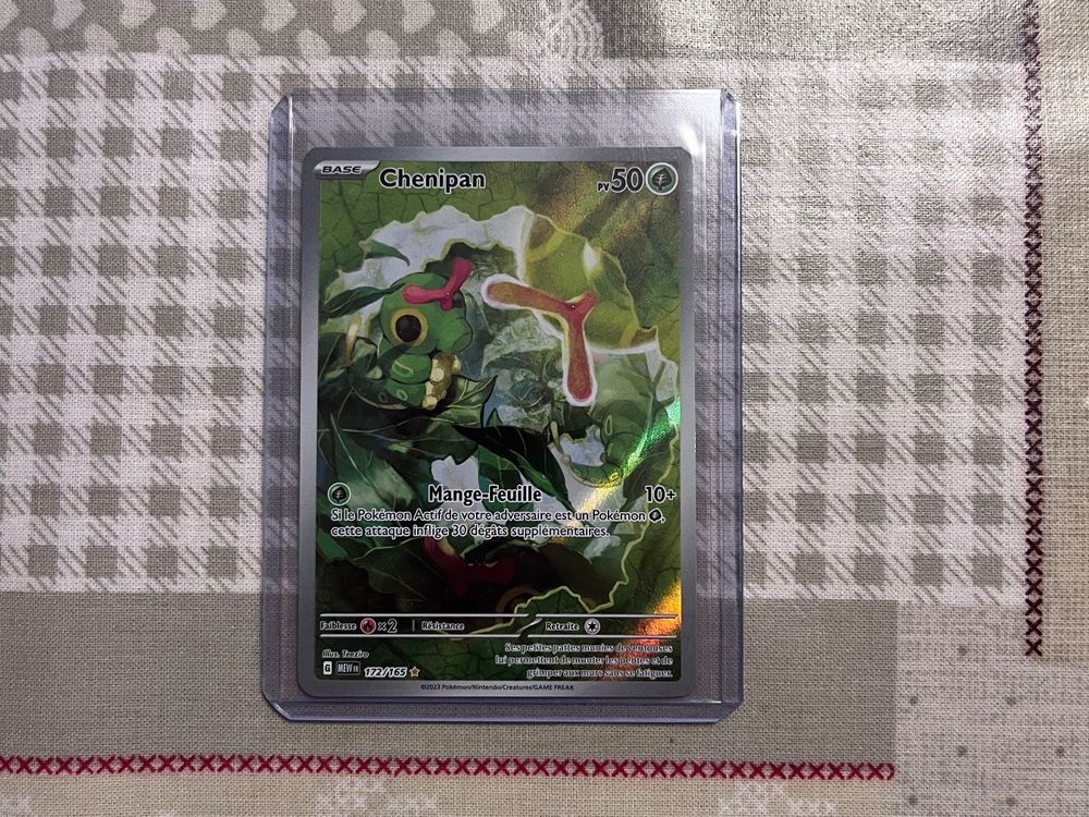 Pokémon 151 fr Chenipan 172 165 mewfr Kaufen auf Ricardo