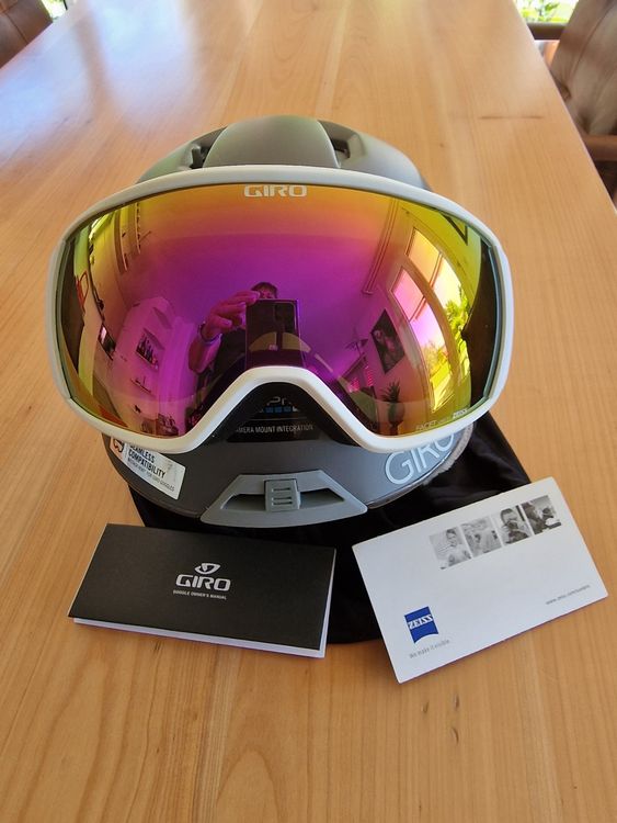 Damen Skihelm Inkl Skibrille Kaufen Auf Ricardo