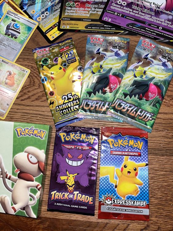 Pokemon XXL Karten Sammlung 6 Booster Vintage Ab 1fr Kaufen Auf Ricardo