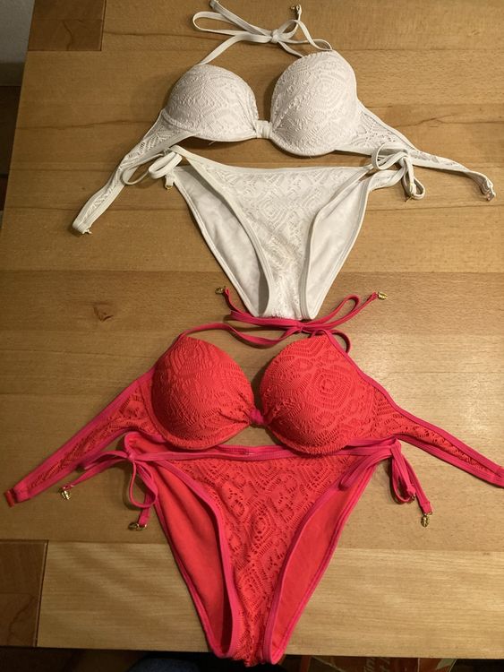 2 Bikini Gr 34 36 Gebraucht in Rickenbach ZH für CHF 12 mit