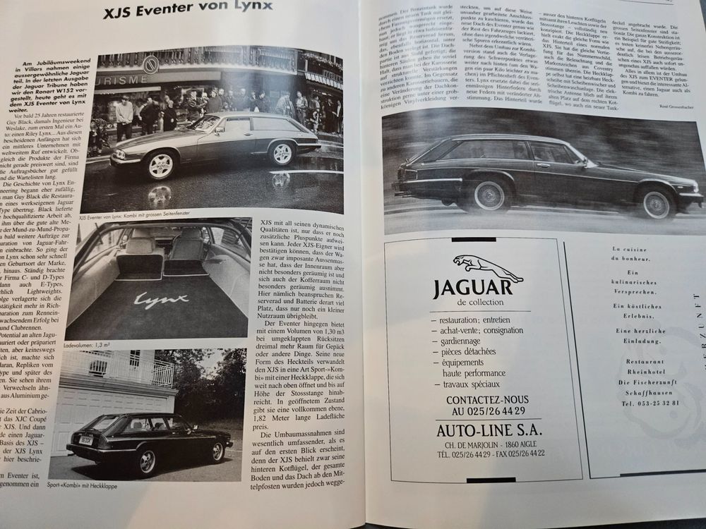 Jaguar Tribune Nr Jaguar Xjs Lynx Eventer Xk Mk Xx Kaufen Auf