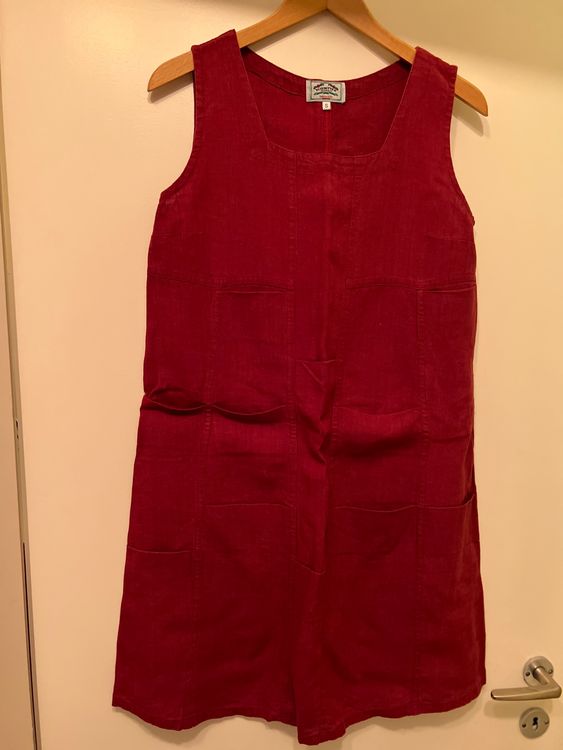 Rote Leinenkleid Kaufen Auf Ricardo