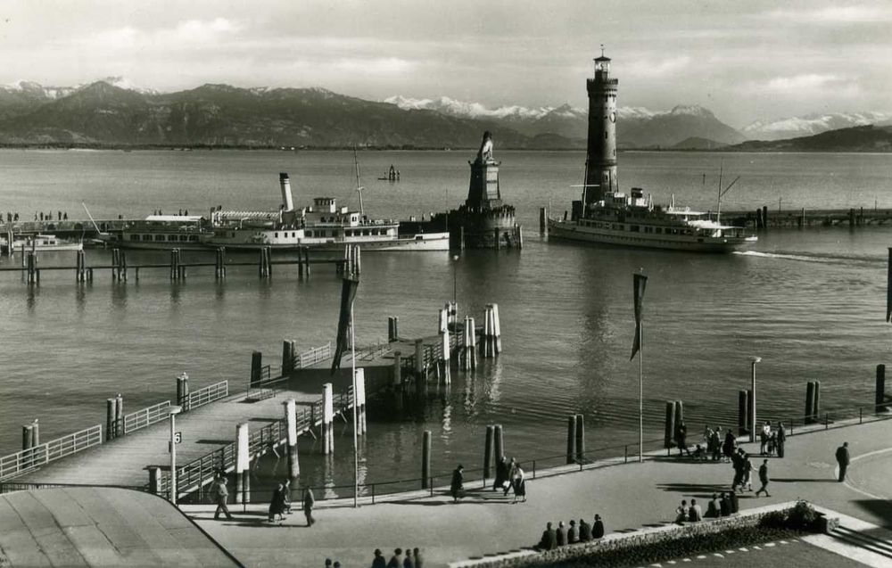 Raddampfer Bodensee Hafen Lindau Schiffe Kaufen Auf Ricardo