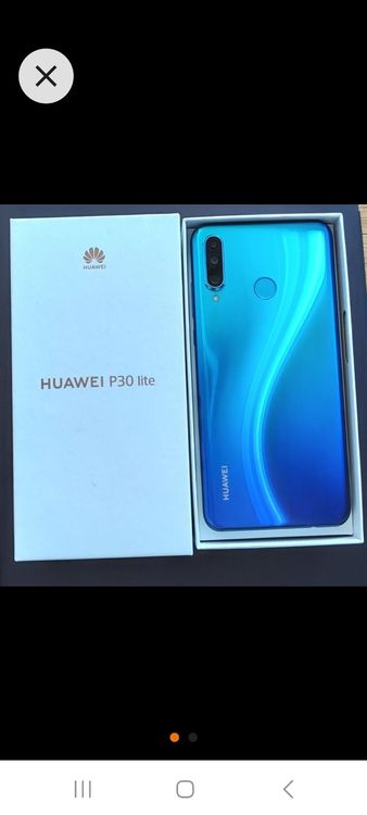 Huawei P30 Lite 128GB Peacock Blue Dual Sim Kaufen Auf Ricardo