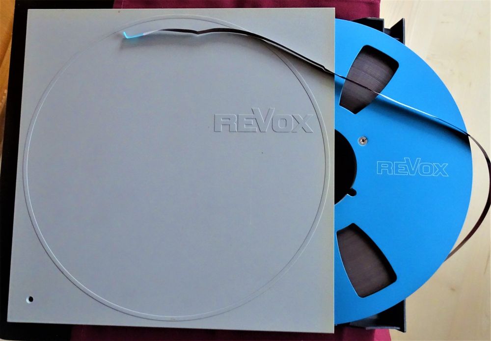 REVOX Spule Blau Mit Band Kaufen Auf Ricardo