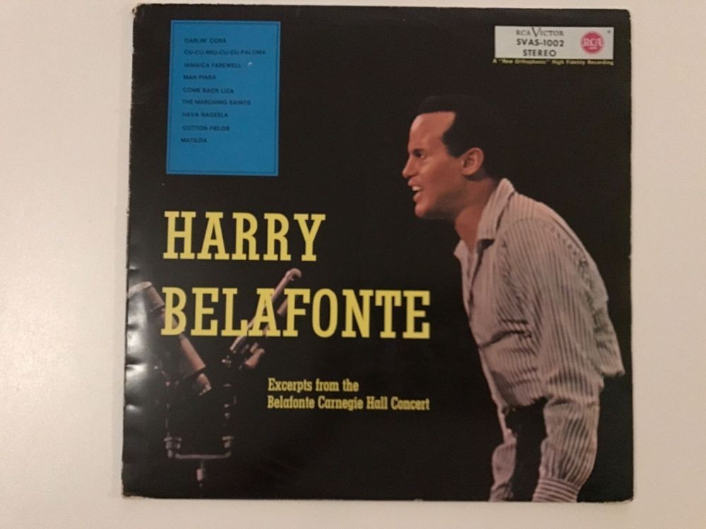 Harry Belafonte LP Excerpts From The Belafonte Carnegie Kaufen