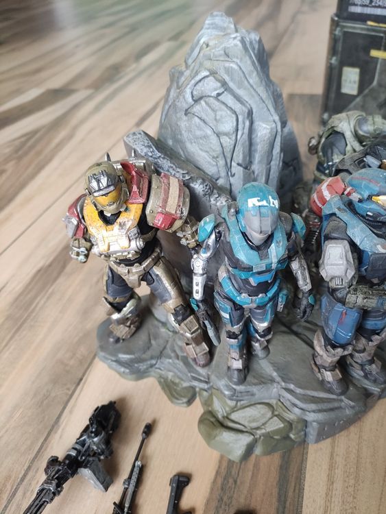 Halo Reach Diorama Limited Edition Noble Team Sammlerst Ck Kaufen