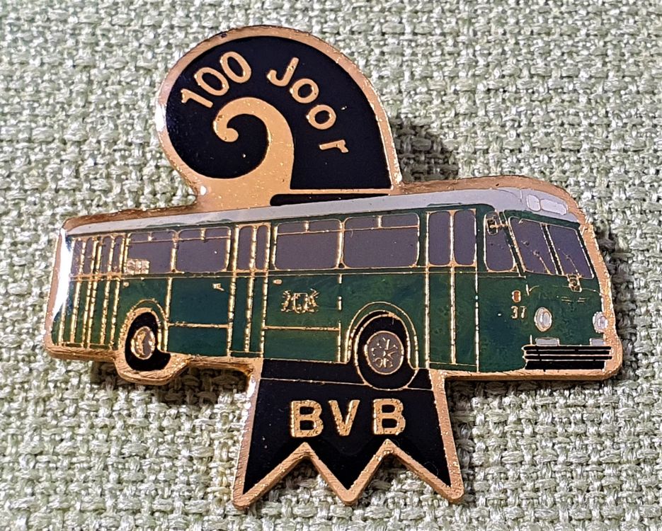 O966 Pin Basel Basler Verkehrsbetriebe BVB FBW Bus Nr 37 Kaufen