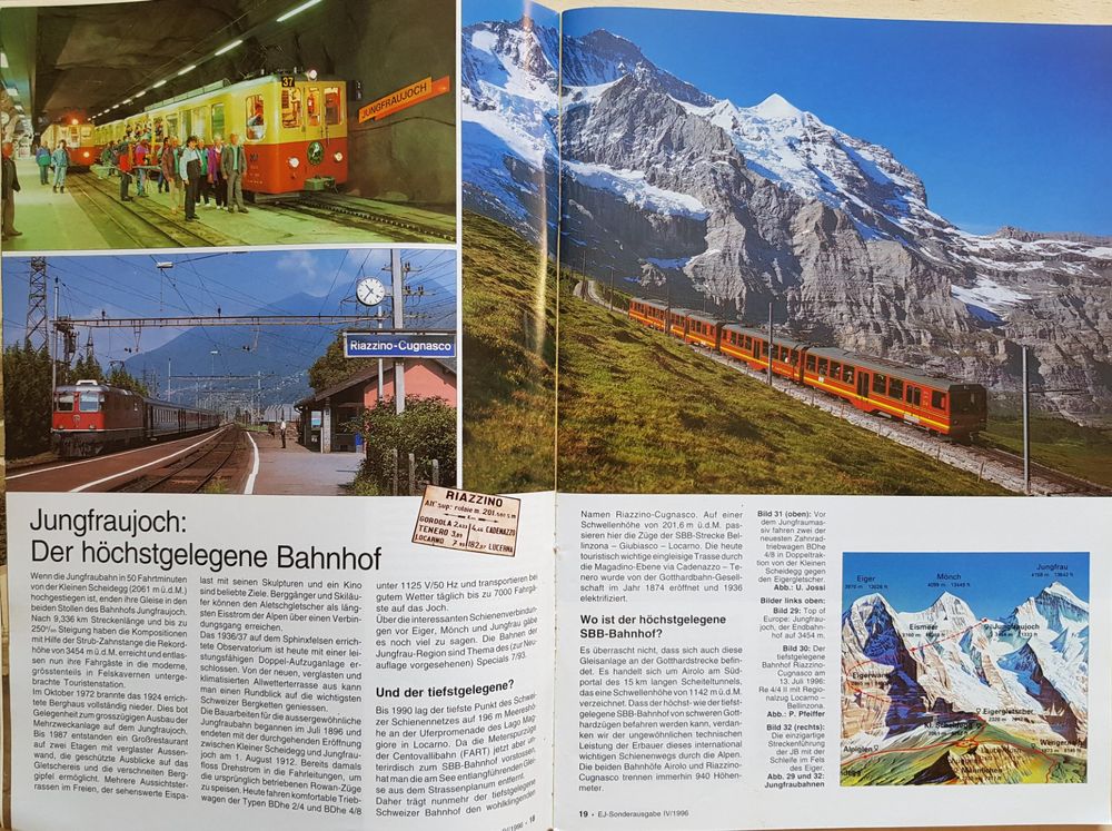 Jahre Eisenbahnen In Der Schweiz Eisenbahn Journal Kaufen Auf