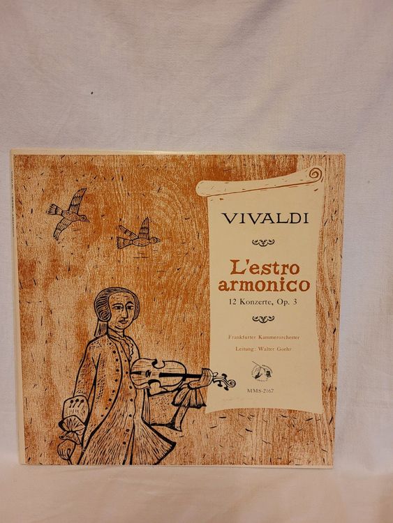 DOUBLE LP VIVALDI L ESTRO ARMONICO 12 KONZERTE Op 3 Kaufen Auf