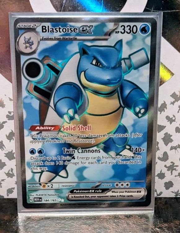 Pok Mon Karte Blastoise Turtok Ex Svi En Kaufen Auf