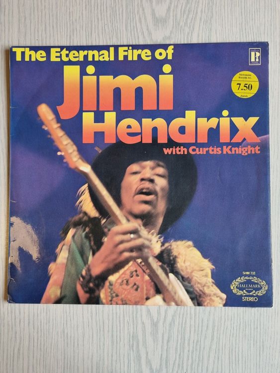 Lp The Eternal Fire Of Jimi Hendrix With Curtis Knight Kaufen