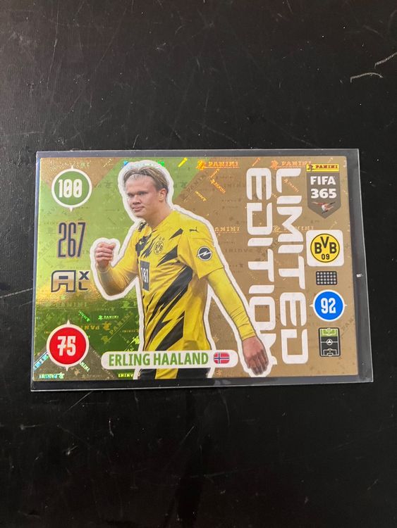 Panini Adrenalyn Fifa Update Haaland Limited Edition Kaufen