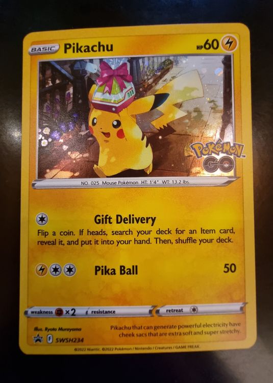 Pokémon Pikachu Promo Holo SWSH234 Kaufen auf Ricardo