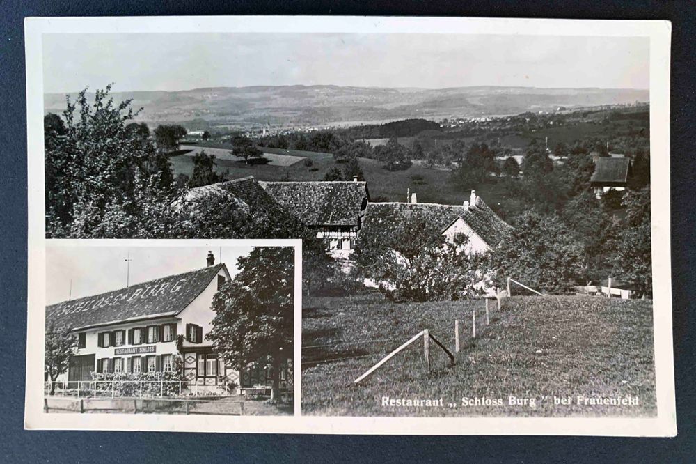 Ak Restaurant Schloss Burg Bei Frauenfeld Feldpost Kaufen Auf Ricardo