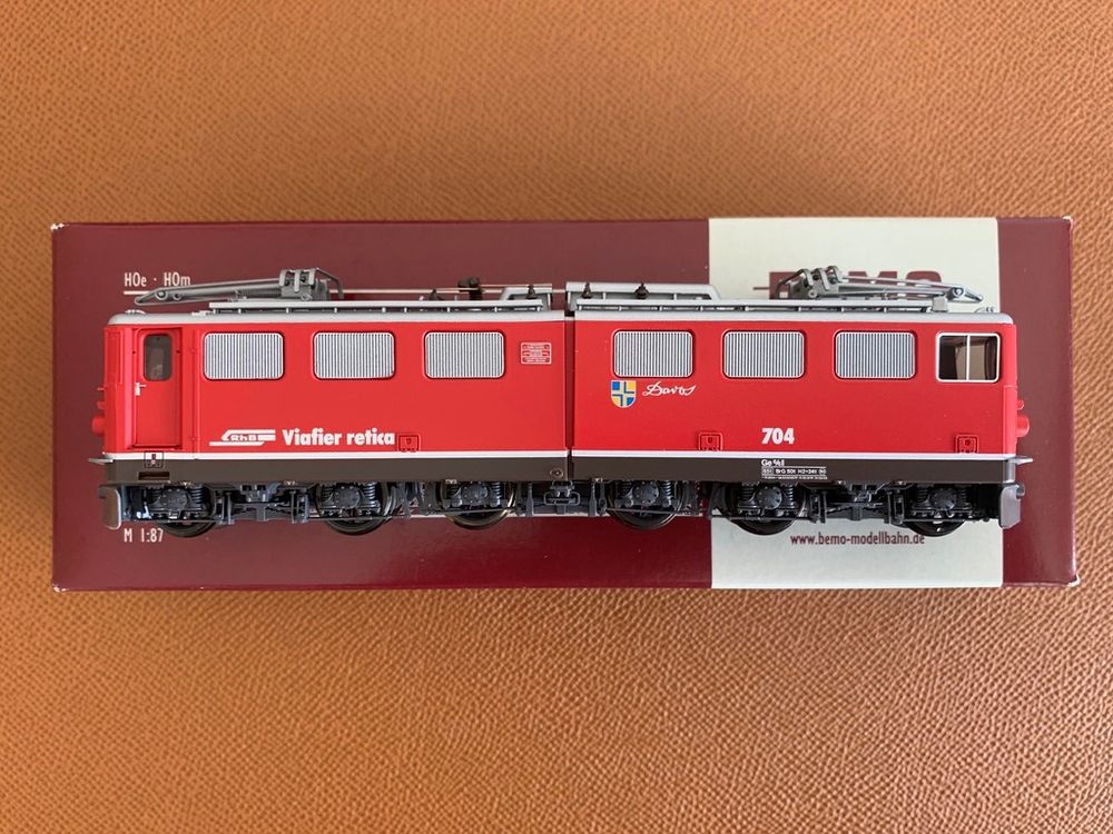 Bemo H0m 1354134 Ge 6 6 II 704 Davos RhB DC Digital Kaufen Auf Ricardo