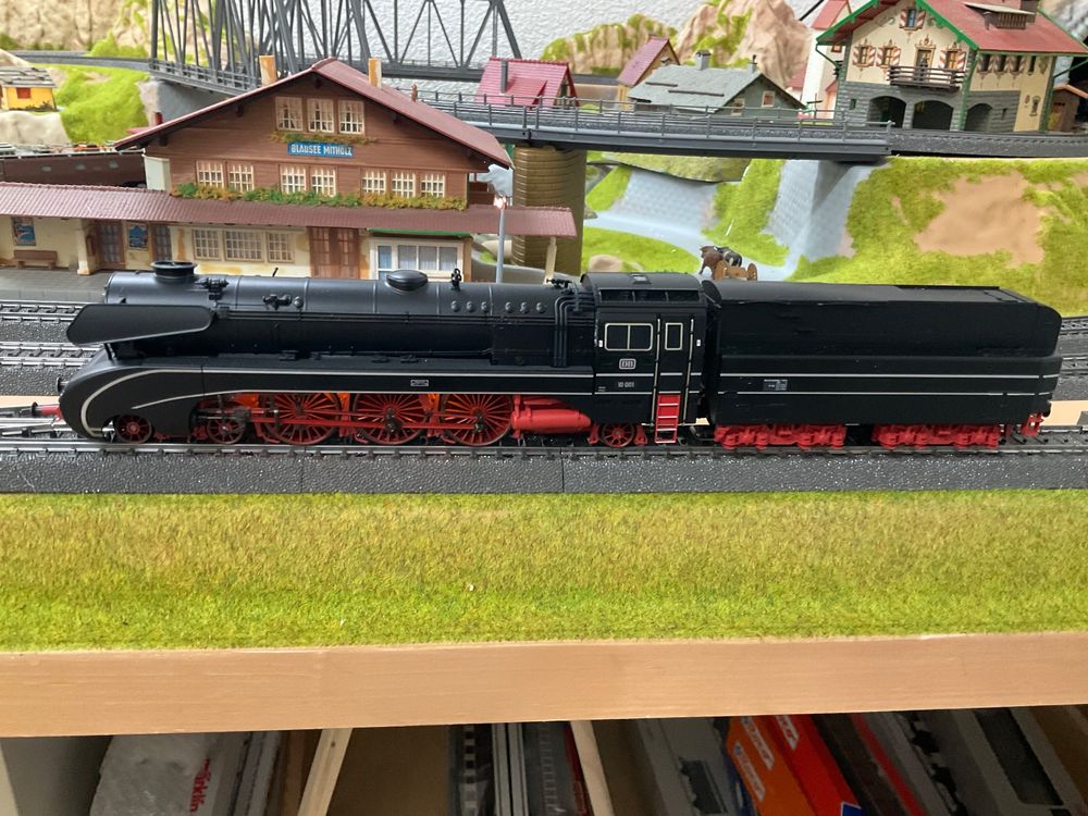 Märklin 37080 Tenderdampflok BR 10 mit Sound Digital OVP Kaufen auf