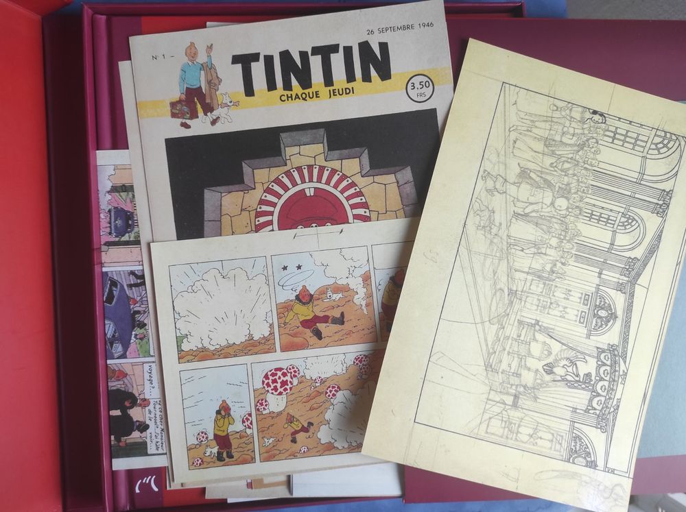 Tr Sors De Tintin Fac Simil S Rares Edition Coffret Eo Kaufen