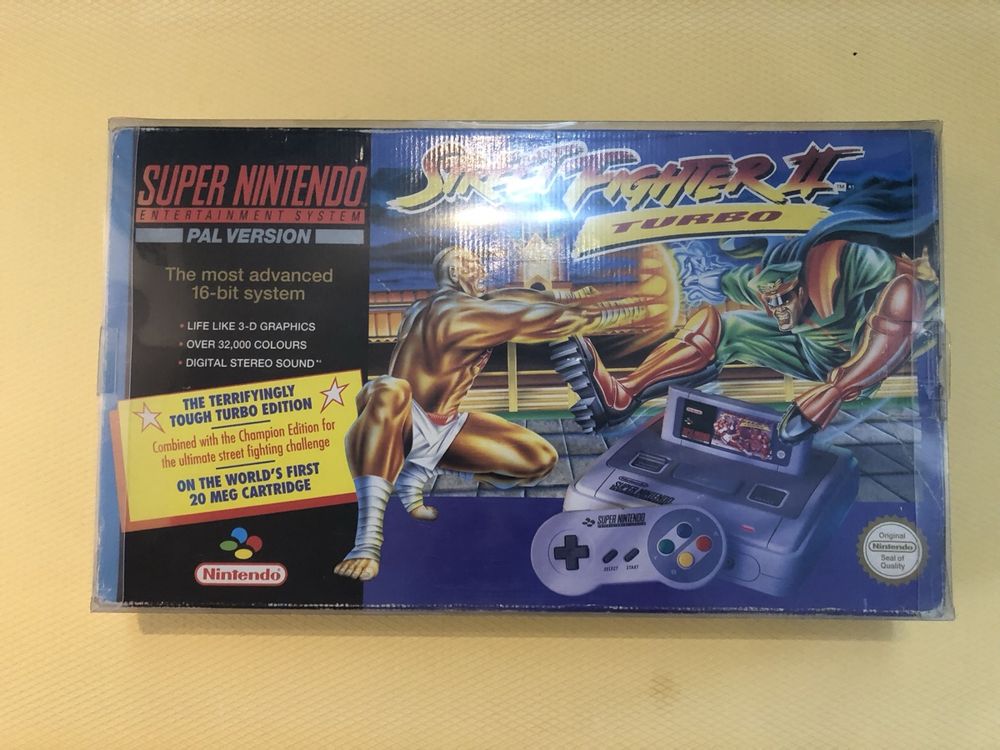 Super Nintendo Konsole Street Fighter II Turbo OVP Kaufen Auf Ricardo