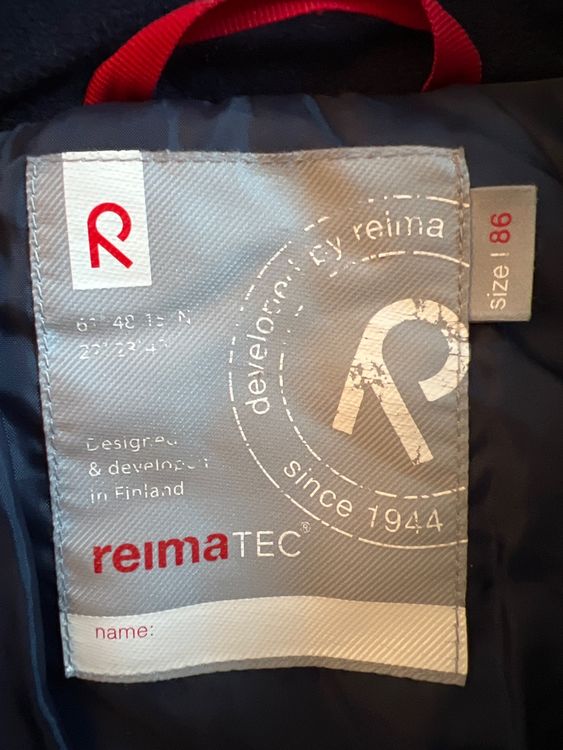 Reima Tec Schneeanzug Gr Kaufen Auf Ricardo