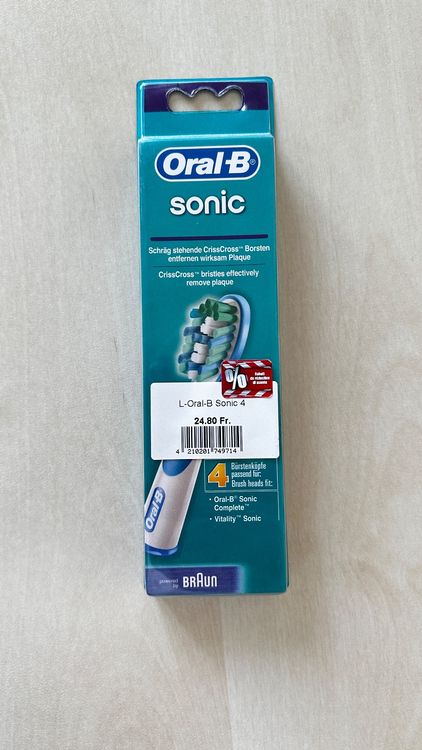 Ersatzb Rste F R Braun Oral B Sonic Serie Kaufen Auf Ricardo