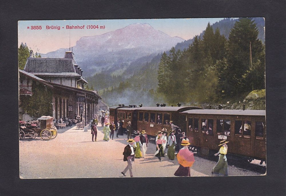 BRÜNIG Bahnhof Bahn 1914 Kaufen auf Ricardo