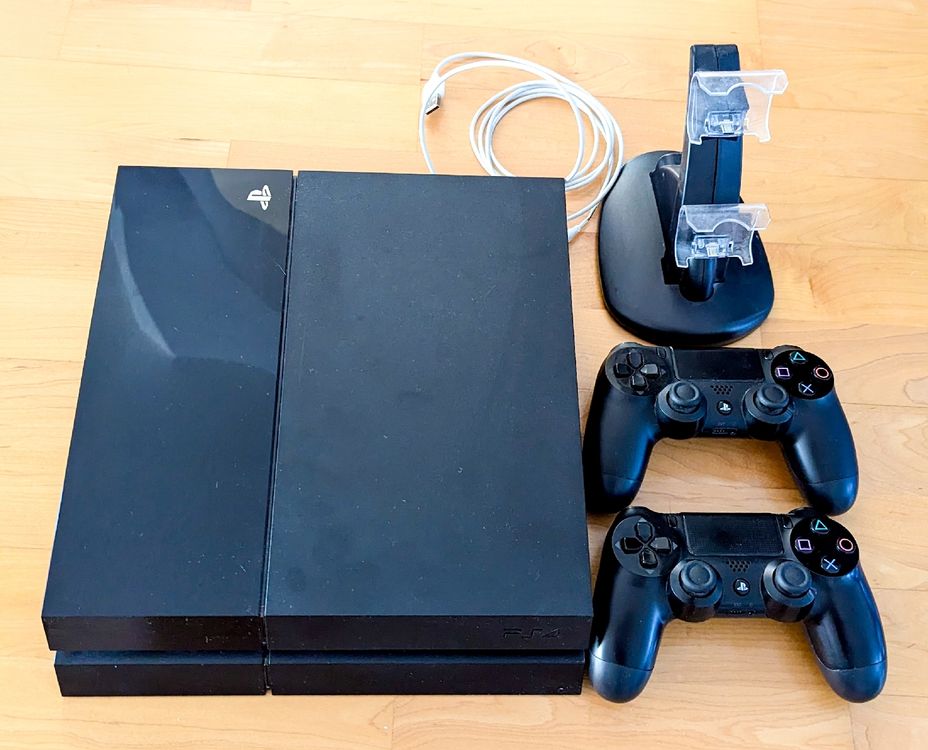 Playstation 4 Slim 2 Controller Mit 750GB SSHD Festplatte Kaufen