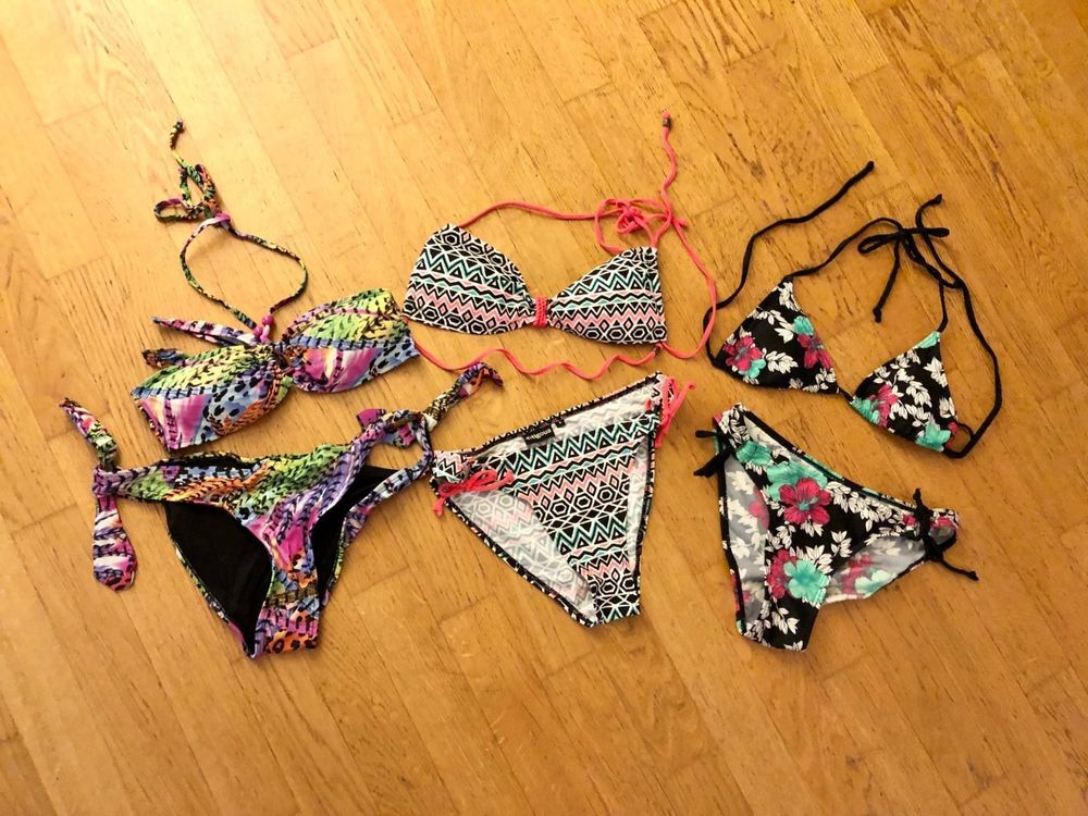3 Set Bikini BH Hose Gr 36 B Gebraucht in Luzern für CHF 15