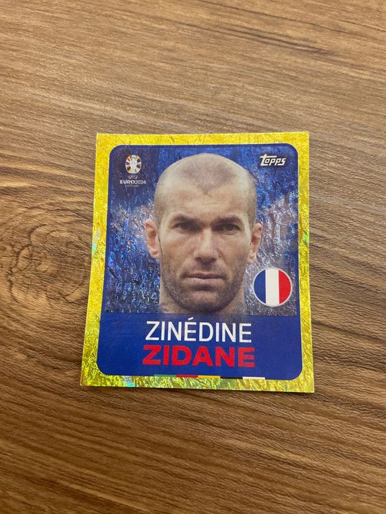 GOLD TOPPS Euro 2024 Zinedine Zidane LEG 8 Kaufen Auf Ricardo