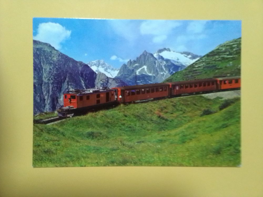 Furka Oberalp Bahn Glacier Express Kaufen Auf Ricardo