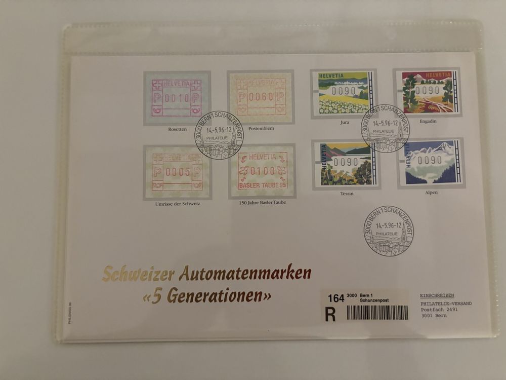 10 FDC Und Karten Von Automatenmarken Kaufen Auf Ricardo