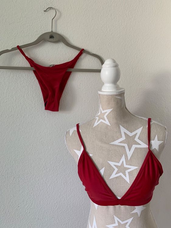 Bikini Von Zaful Gr 38 Rot Brazilian Slip Kaufen Auf Ricardo