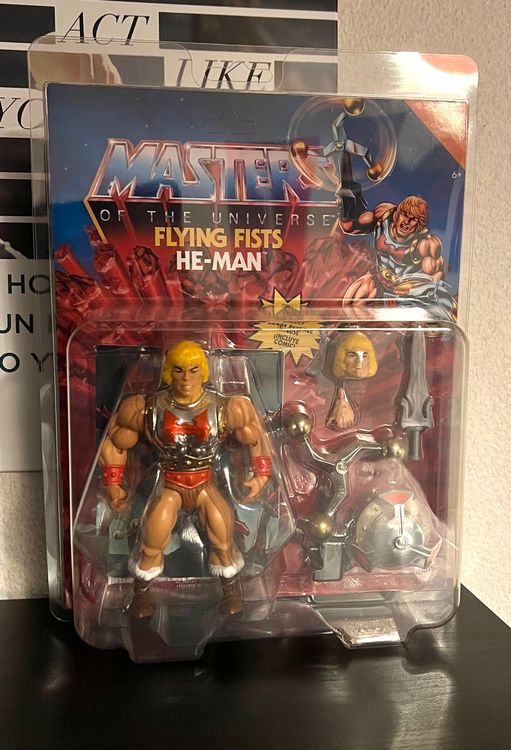 Masters Of The Universe Origins He Man Flying Fists Neu Kaufen