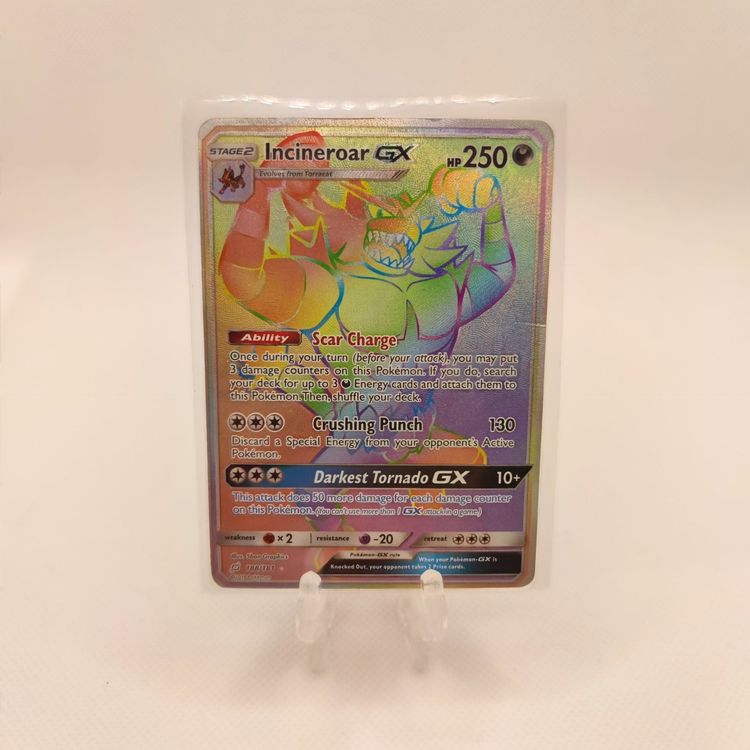 POKEMON INCINEROAR GX RAINBOW TEAM UP 188 181 EN Kaufen Auf