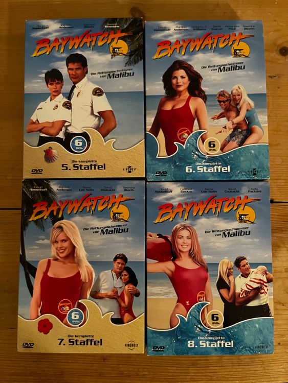 DVD Serie Baywatch Staffeln 1 8 Kaufen Auf Ricardo